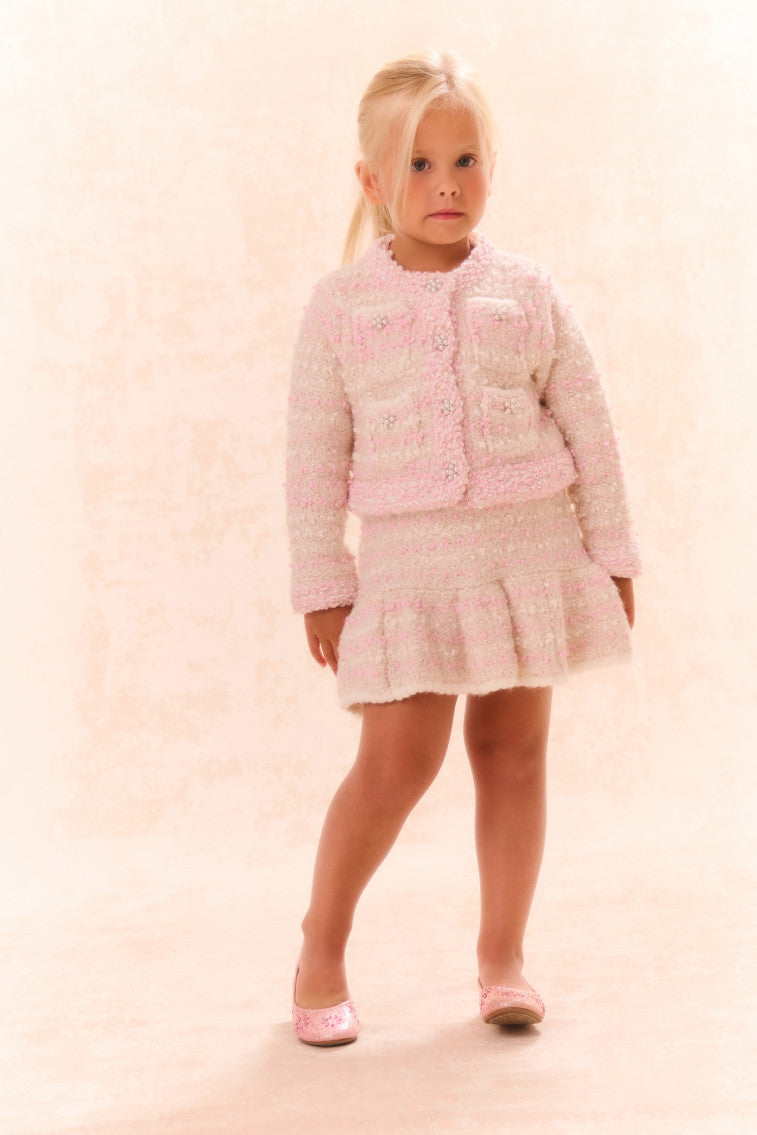 Girls' Bryce Knit Skirt - Soft Stretchy Comfortable Skirt for Toddler & Kids - Perfect for School, Playdates & Casual Outfits