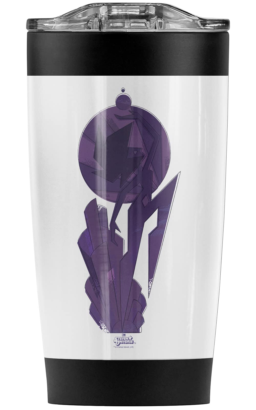 Steven Universe Pink Diamond Mural 20oz Stainless Steel Tumbler - Vacuum Insulated Travel Mug with Leakproof Sliding Lid | Double Wall Insulation for Hot & Cold Drinks | Perfect for Coffee, Tea, Iced Beverages at Home, Office or On-the-Go