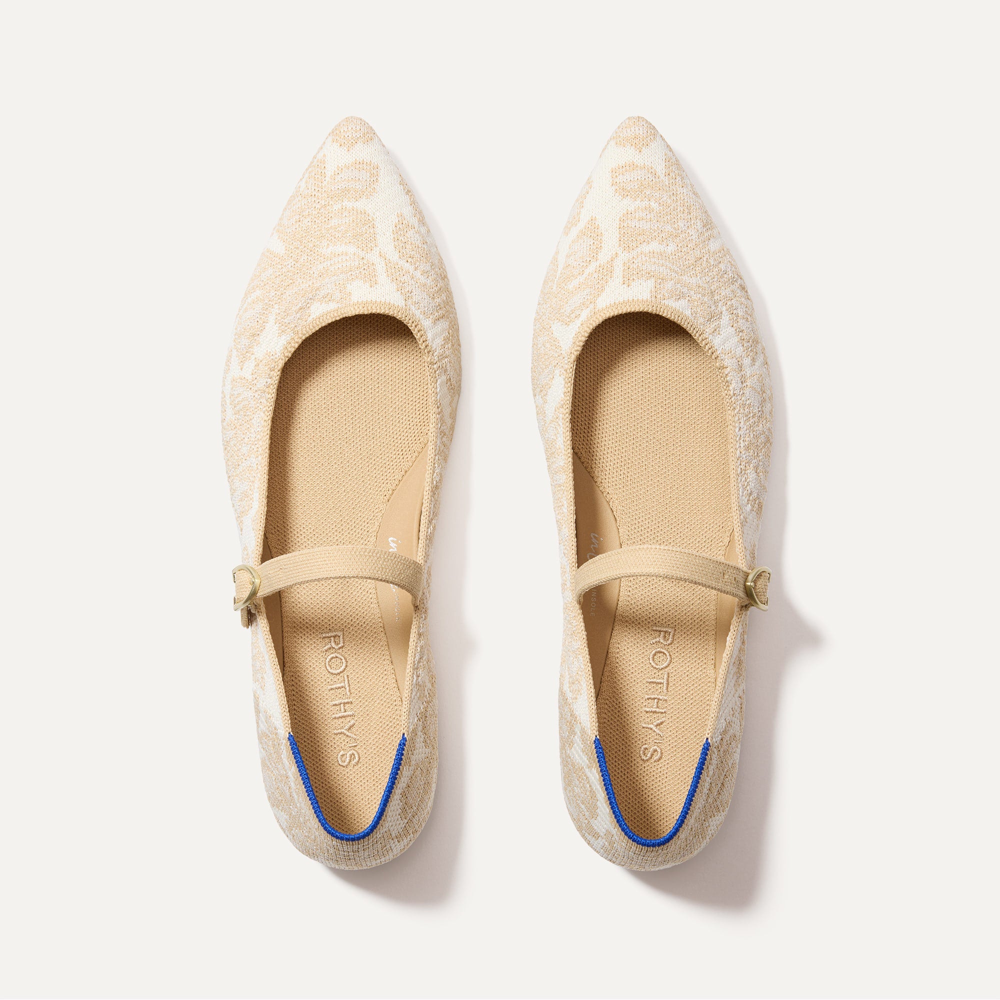 The Point Mary Jane II Women's Comfortable Flats - Classic Ballet Shoes for Casual Wear, Work & Everyday Outfits