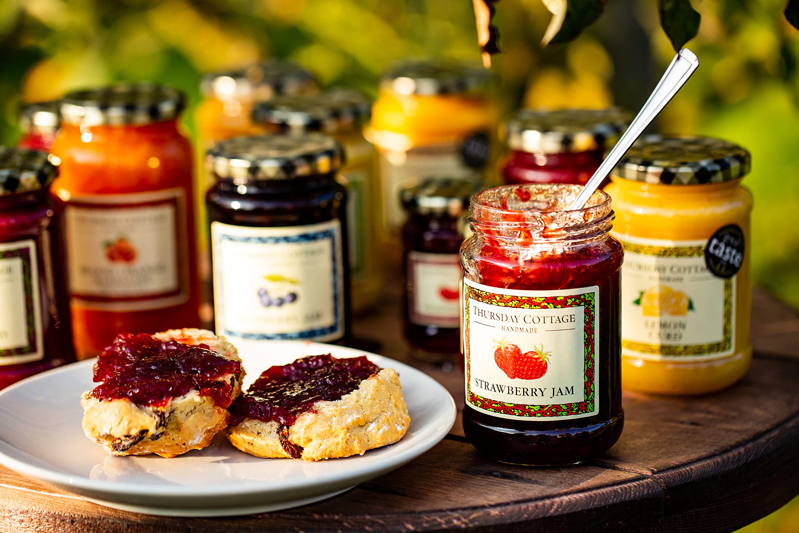 Thursday Cottage Preserves Passion Fruit Curd, 310g - Premium Fruit Spread for Toast, Desserts & Baking - Perfect for Breakfast, Tea Time & Gift Giving