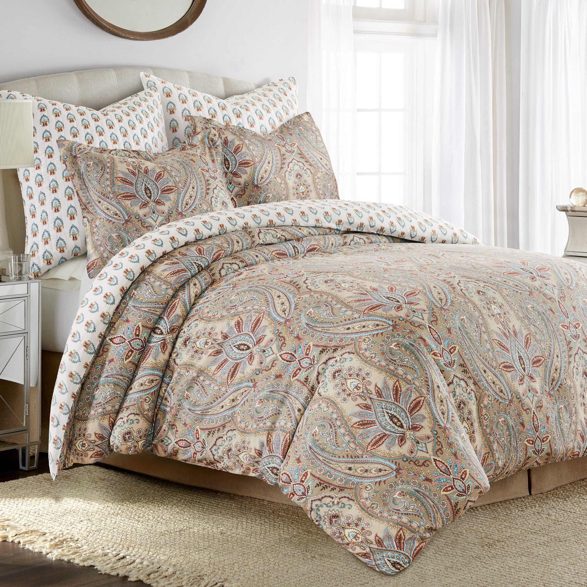 Luxury Kasey Duvet Cover Set - Soft & Breathable Bedding Collection for Queen/King Size - Perfect for Master Bedroom, Guest Room & Hotel Decor