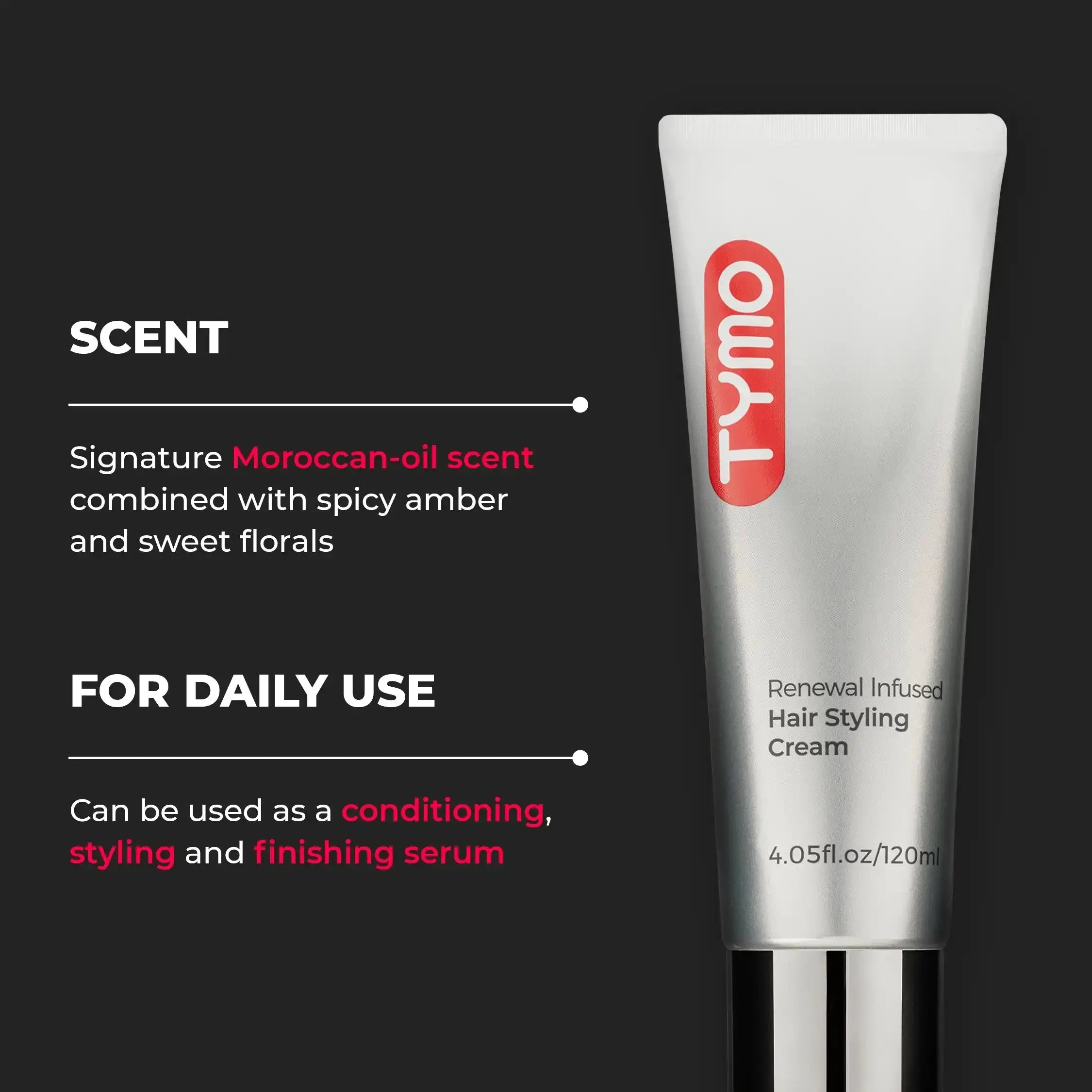 TYMO Leave-In Styling Treatment for Hair - Hydrating & Frizz Control - Perfect for Daily Hair Care & Salon Styling