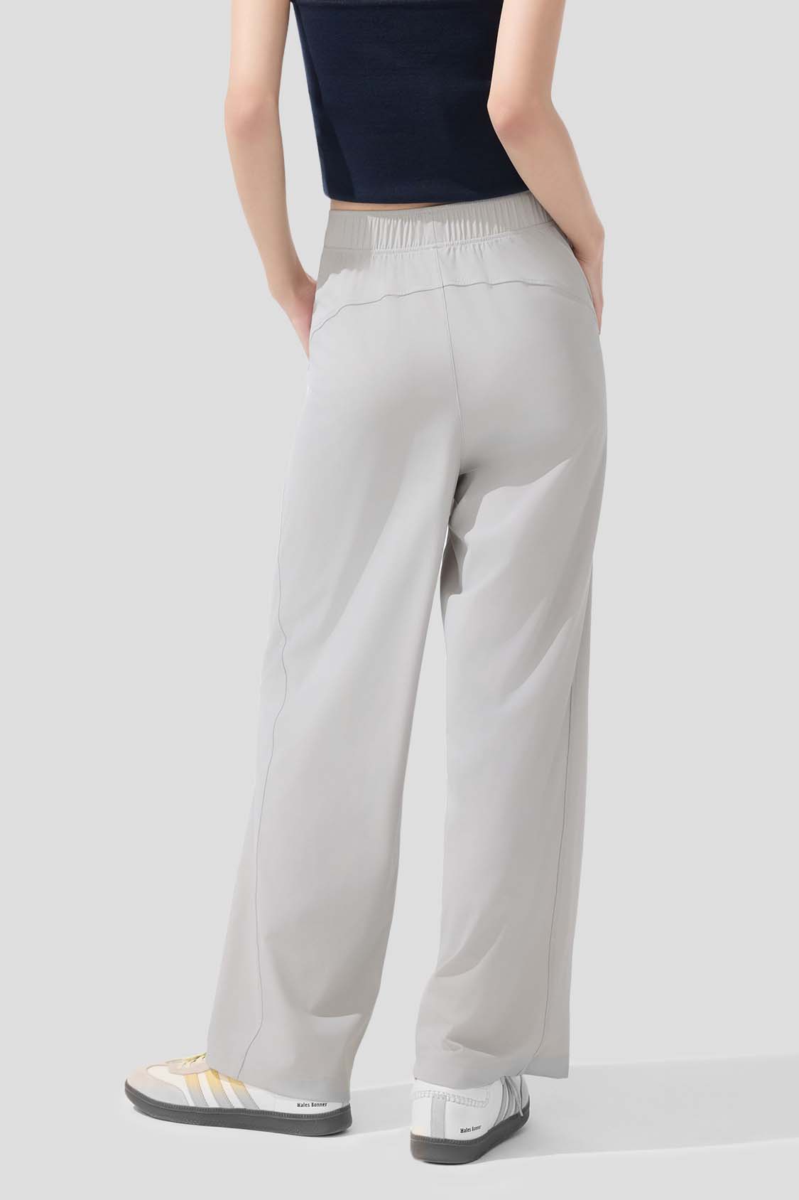 Flow Women's Ultra Cooling Wide Leg Pants UPF100+ AL844 - Lightweight Breathable Summer Lounge Pants for Yoga, Beach & Travel
