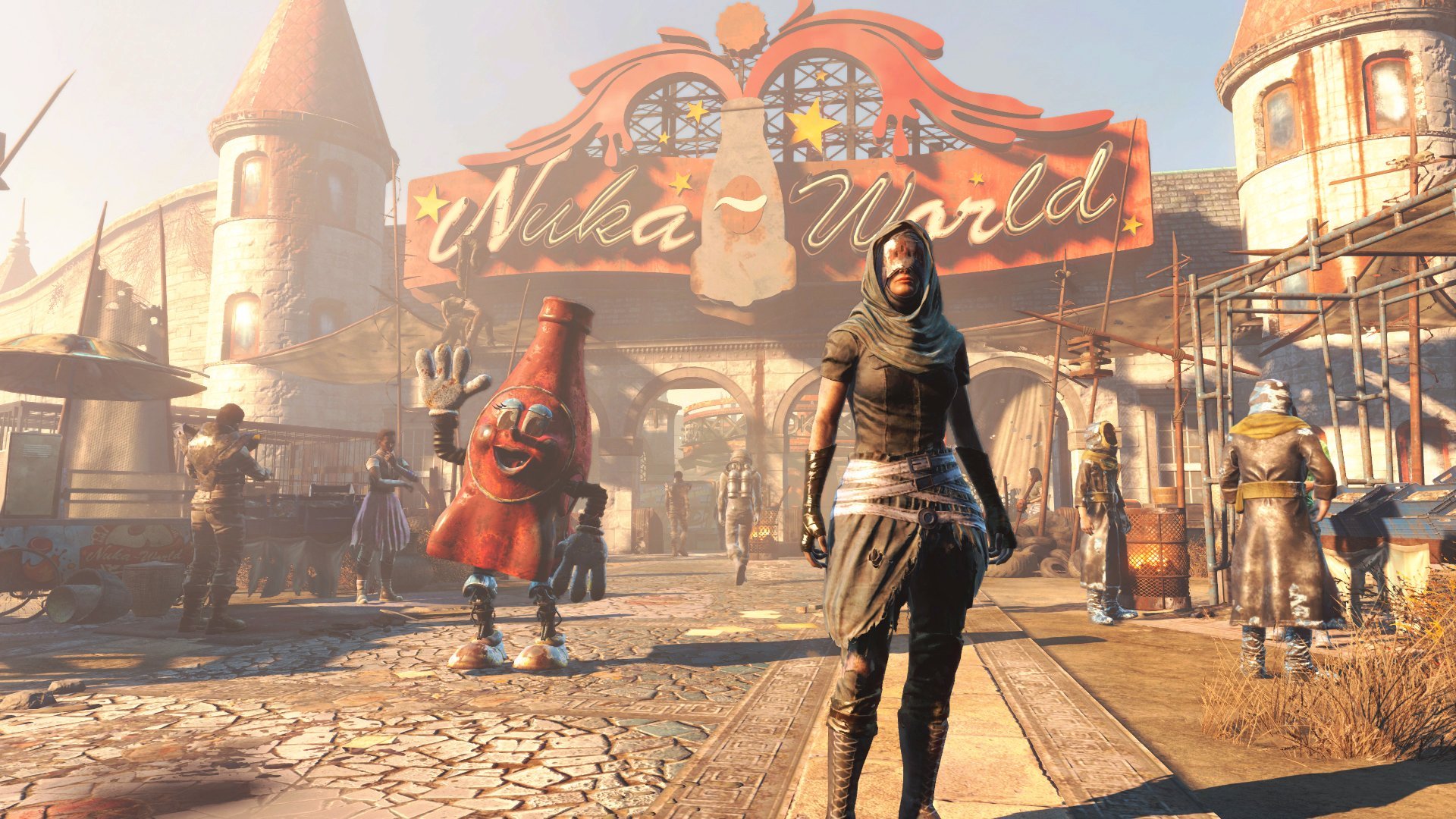 Fallout 4 Game of The Year Edition - Xbox One (Includes All DLCs) | Post-Apocalyptic RPG Adventure | Perfect for Fans of Open-World Gaming & Sci-Fi Storytelling