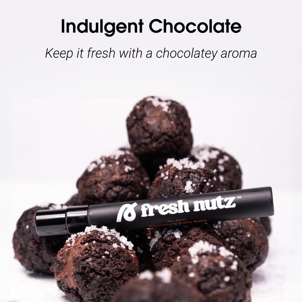Delicious Chocolate Salty Balls Spray - Sweet & Savory Candy Coating for Baking, Desserts & Party Treats | Perfect for Cake Decorating, Ice Cream Toppings & Snack Enhancement