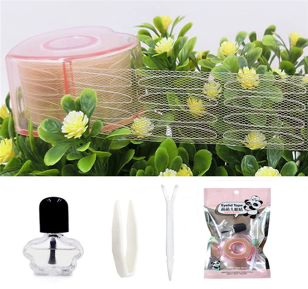Breathable Non-Sticky Eyelid Tape - Invisible Double Eyelid Sticker for Big Eye Makeup | Natural Eye Lift & Asian Eyelid Enhancement | Perfect for Daily Wear, Cosplay & Eye Makeup Looks