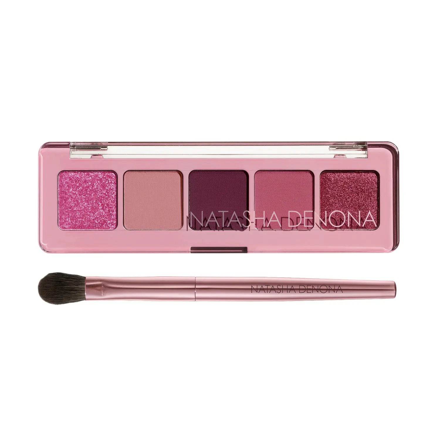 Mini Crush Eyeshadow Palette Kit - 12 Pigmented Matte & Shimmer Shades for Everyday & Party Makeup | Perfect for Travel & On-the-Go Touchups