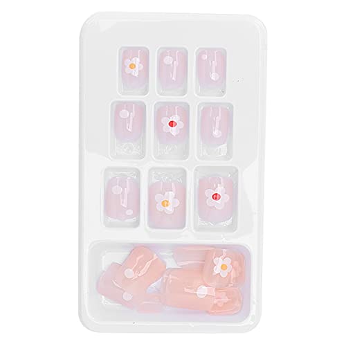 24pcs False Nails Full Cover Glue On Nails Kit - Acrylic Fake Nails with Nail Glue & Manicure Tools for Women | Perfect for Parties, Weddings & Daily Wear (Style P151)