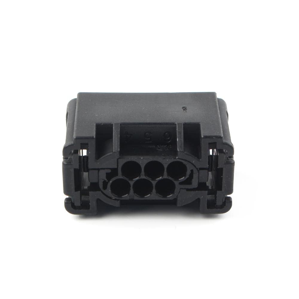 Bosch Electronic Throttle Body Connector - 1PC 6-Pin with 6 Seals | Compatible with Multiple Car Models | Durable Auto Electrical Part for Smooth Throttle Performance | Perfect for Engine Repairs & Maintenance