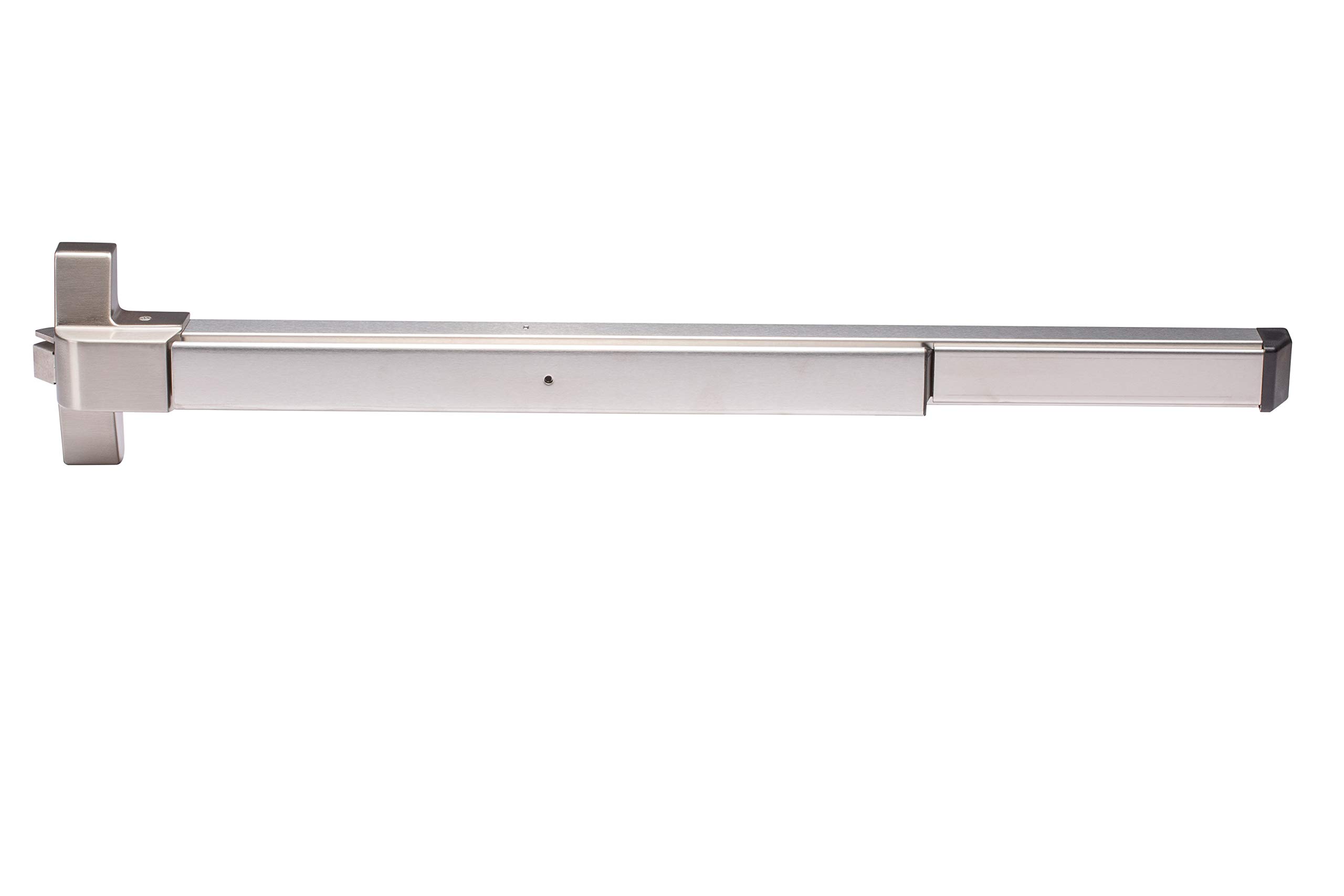 ED-501XL-US32D Satin Stainless Steel Rim Surface Exit Device - ED-501 XL Series Heavy Duty Commercial Door Hardware for Schools, Hospitals & Office Buildings