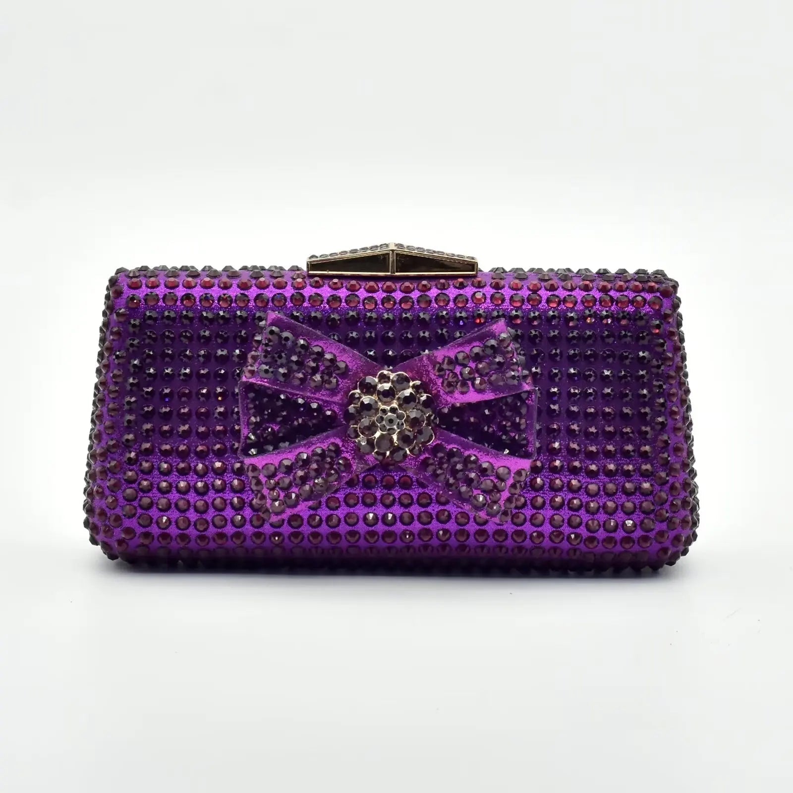 Luxury Designer Evening Clutch Bag - Shiny Crystal Party Purse for Women, Elegant Shoulder Handbag for Banquet, Wedding & Special Occasions