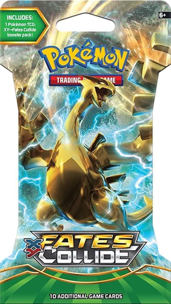 Pokemon XY Fates Collide Sleeved Booster Pack - Collectible Trading Cards for Battles & Trading | Perfect for Pokemon TCG Players and Collectors