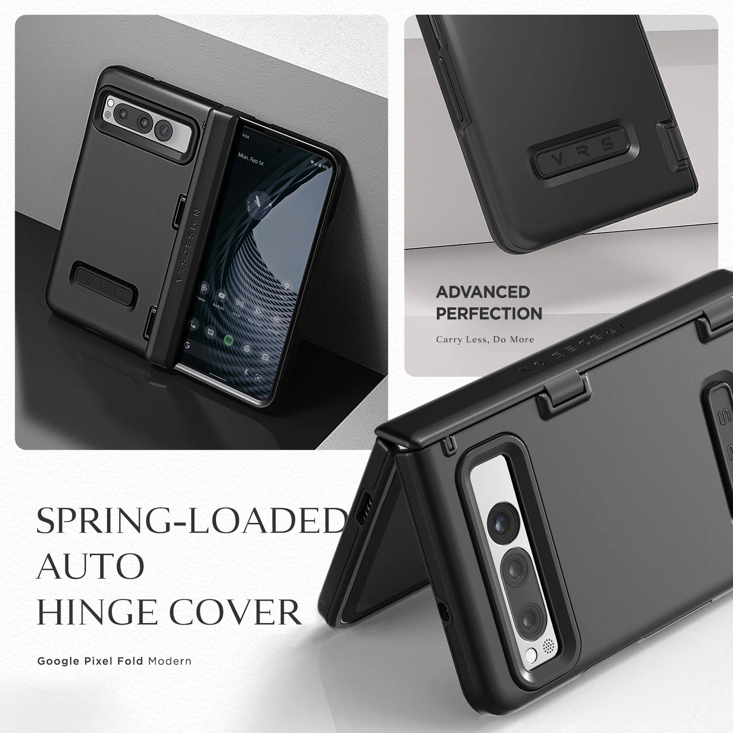 Google Pixel Fold Case Terra Guard Modern Series - Slim Protective Cover for Pixel Fold - Perfect for Work, Travel & Everyday Use