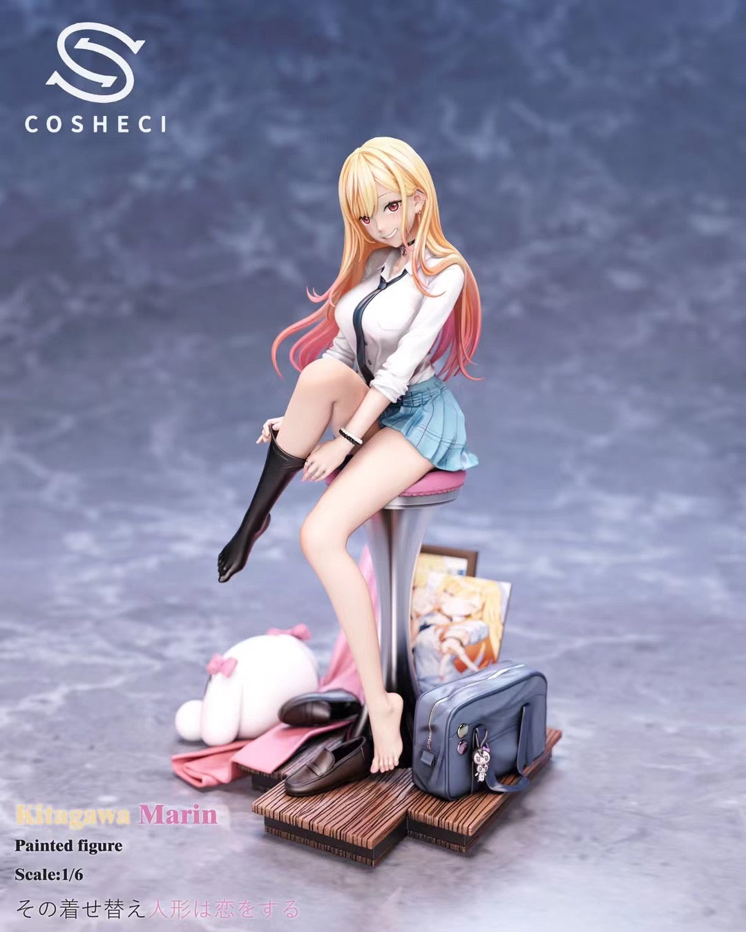 Cosh Studio Kitagawa Marin Anime Figure - High-Quality Collectible for Anime Fans | Perfect for Display, Cosplay, and Gift Giving