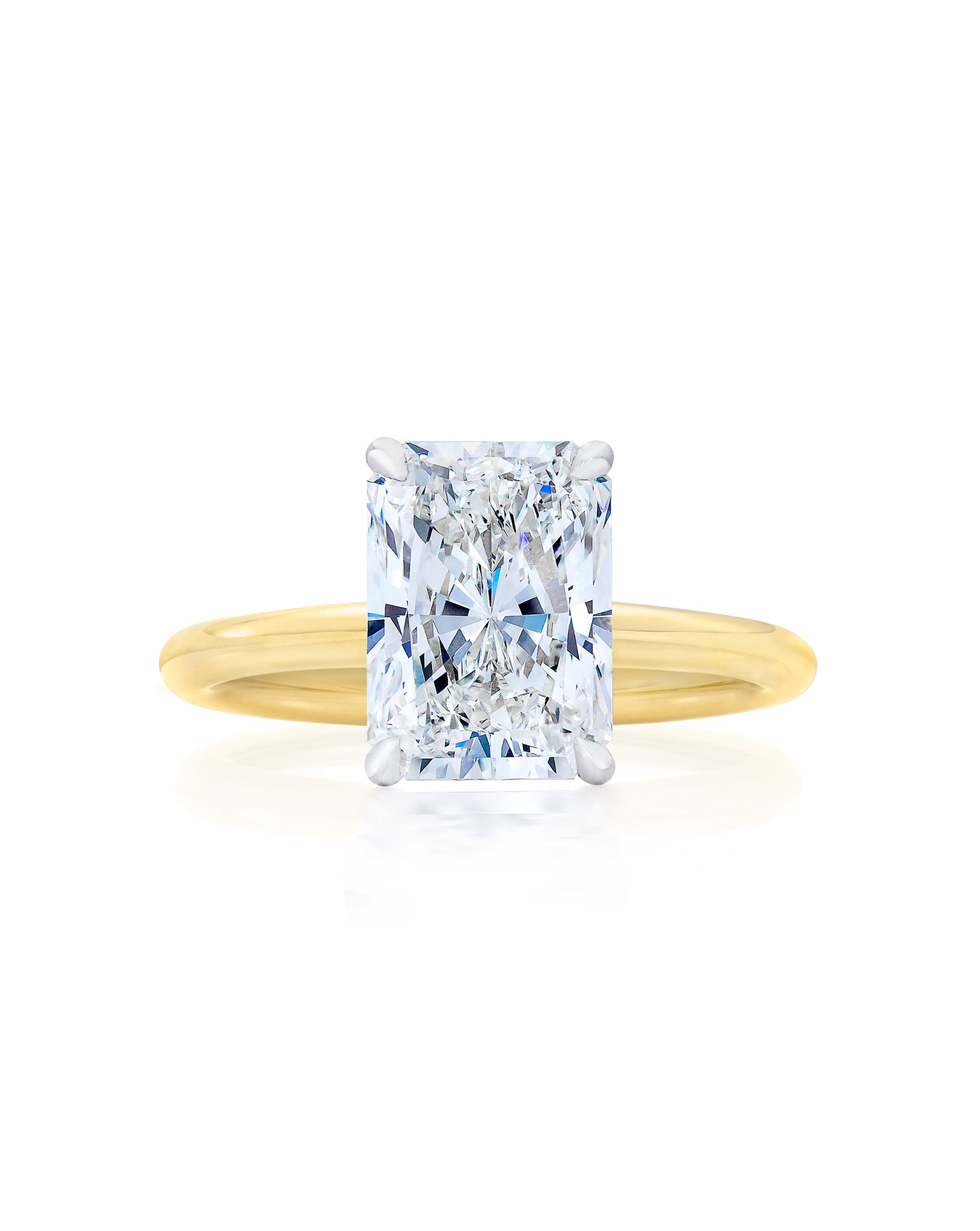 RC Solitaire Ring - Vintage Style Cubic Zirconia Engagement Ring for Women, Perfect for Weddings, Anniversaries & Romantic Gifts
