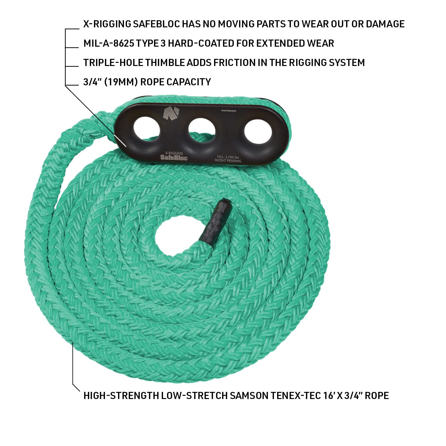 ROPE Logic 16' x 3/4