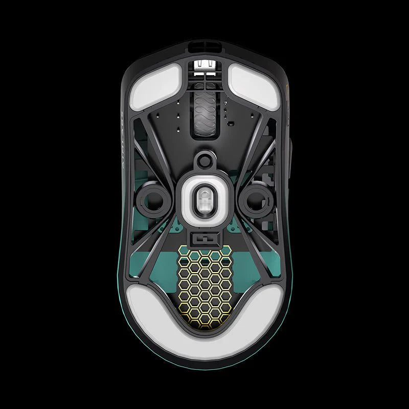 Lamzu Maya X 8K Wireless Gaming Mouse - Ultra Lightweight 55g, Ergonomic Design, 8K Polling Rate for Competitive Esports - Perfect for FPS, MOBA & Battle Royale Games