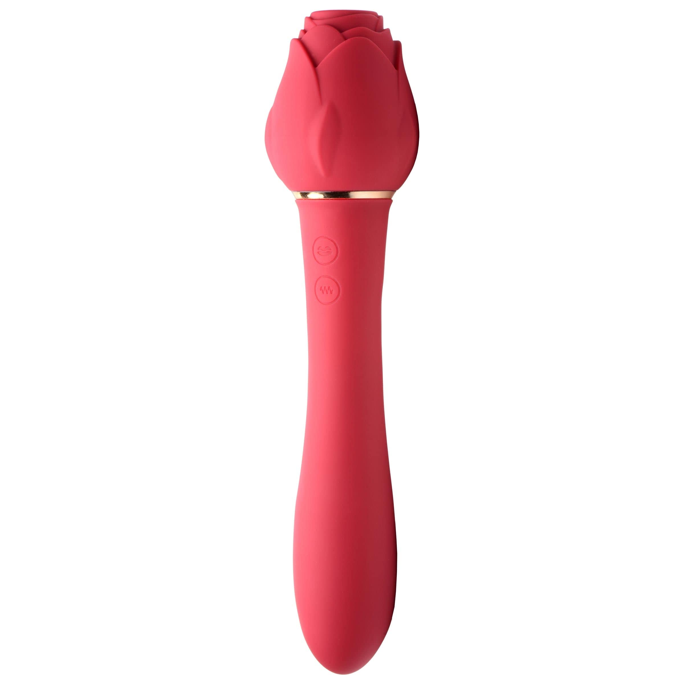 Bloomgasm Sweet Heart Suction Rose Vibrator - Powerful Clitoral Stimulator for Women, Rechargeable Waterproof G-Spot Massager - Perfect for Couples Play, Solo Pleasure & Sensual Intimacy