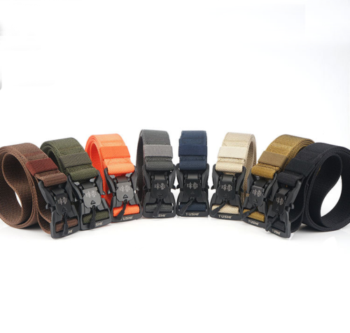 Tactical Training Belt for Outdoor Hunting & Sports - Adjustable Strap for Hiking, Camping & Fitness Workouts