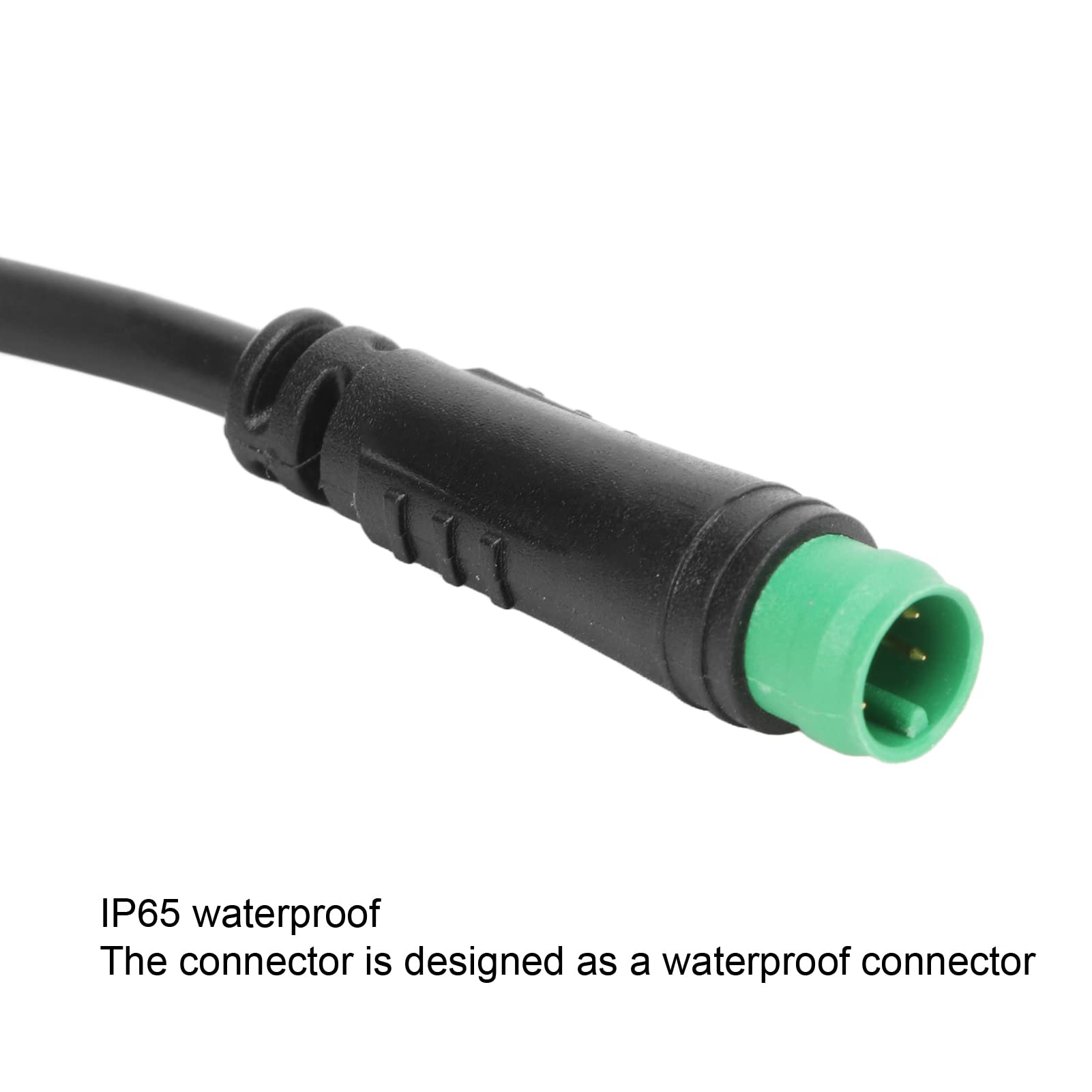 Waterproof 5 Pin Electric Bike Display Extension Cable - Bafang E-Bike Computer Connector for Enhanced Visibility & Easy Installation | Perfect for Commuting, Mountain Biking & Urban Riding