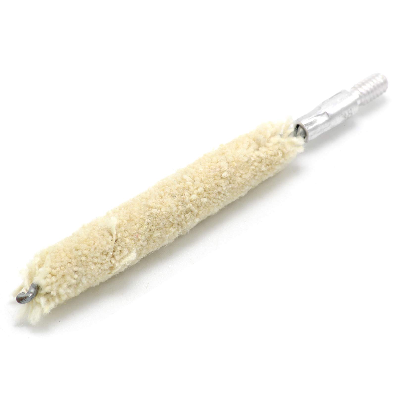 5-Piece .38 Caliber Rifle Pistol Cotton Mop Brush Gun Cleaning Kit with 8-32 Thread - Perfect for Hunting, Shooting Range Maintenance & Firearm Care Accessories