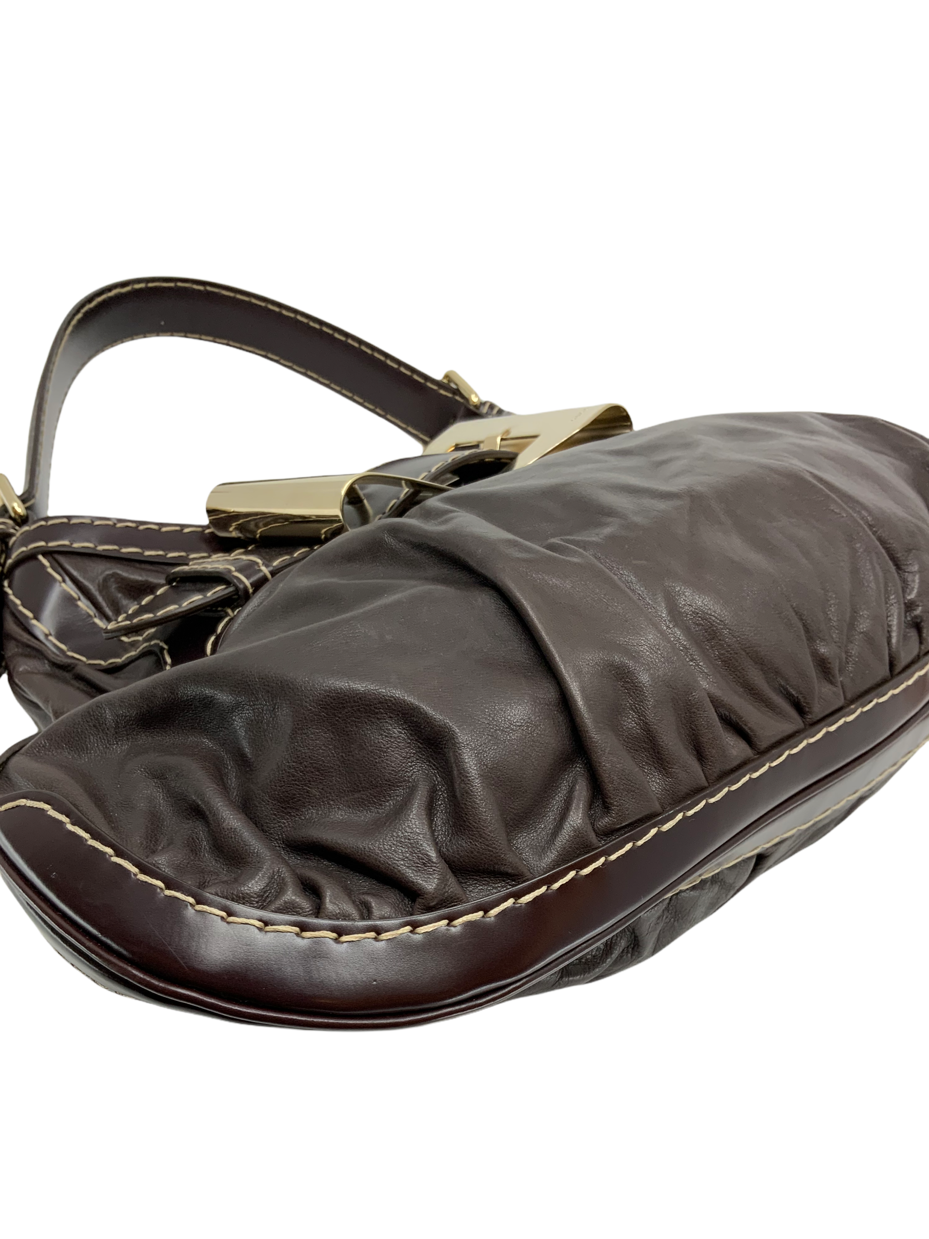 GUCCI Dialux Queen Leather Hobo Bag for Women - Luxury Designer Handbag for Work, Travel & Everyday Use