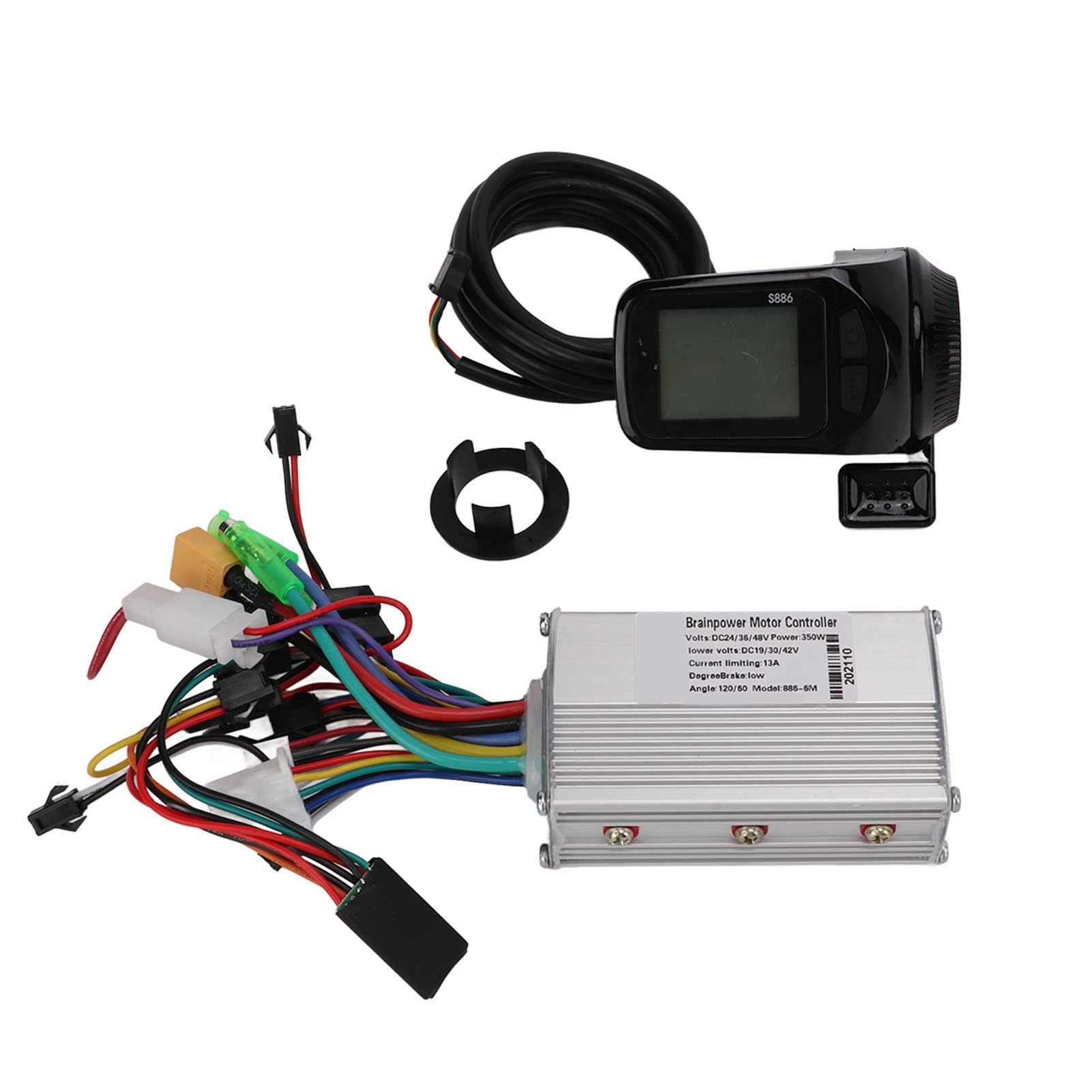 TeamSky Brushless Motor Controller Kit with LCD Display for E-Bike & Scooter - Speed Control & Performance Upgrade