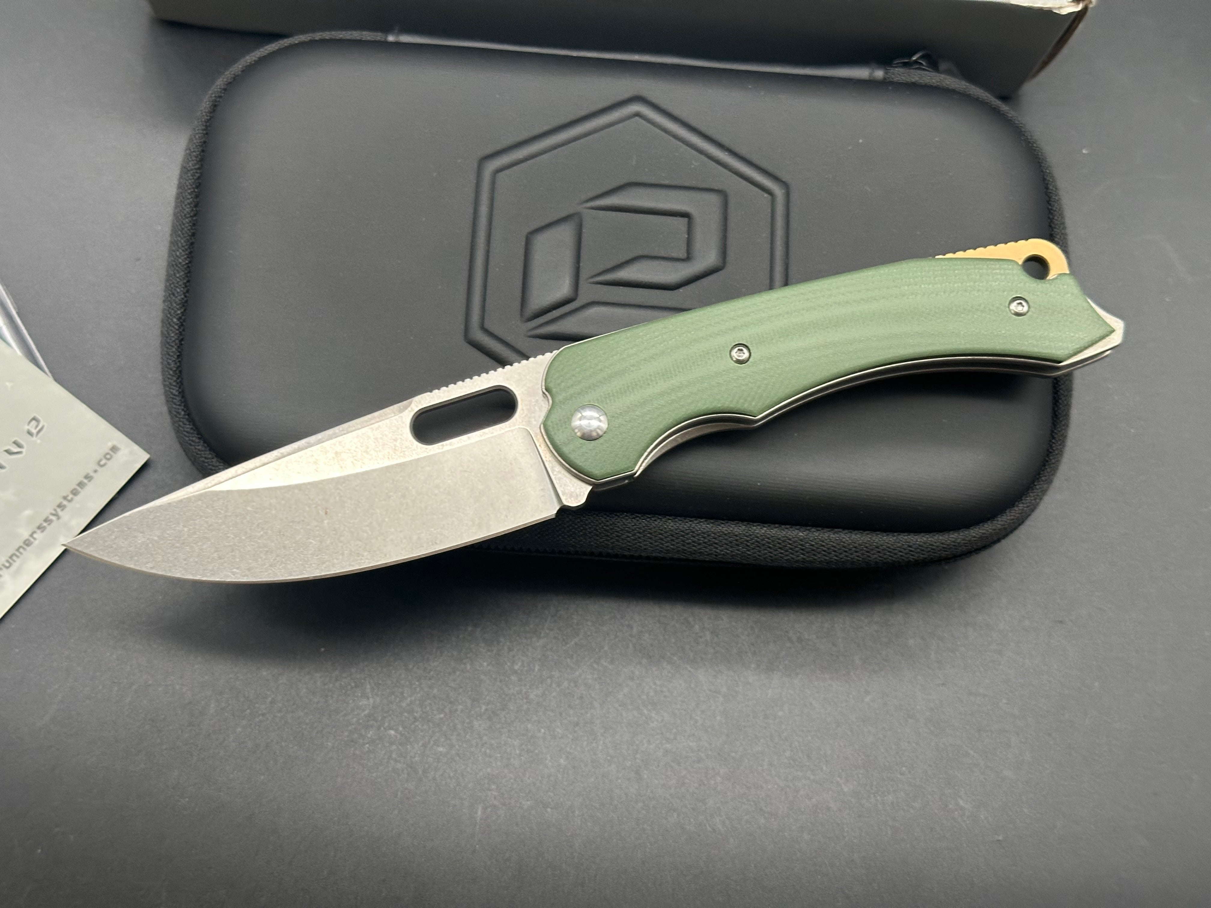 BRS E Volve Navajo Liner Lock Folding Knife - 3.5