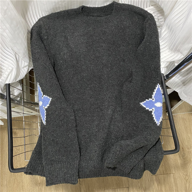 Men's Classic Round Neck Sweater - Soft & Comfortable Knit Pullover for Casual Wear | Perfect for Fall & Winter Outfits, Office & Weekend Style