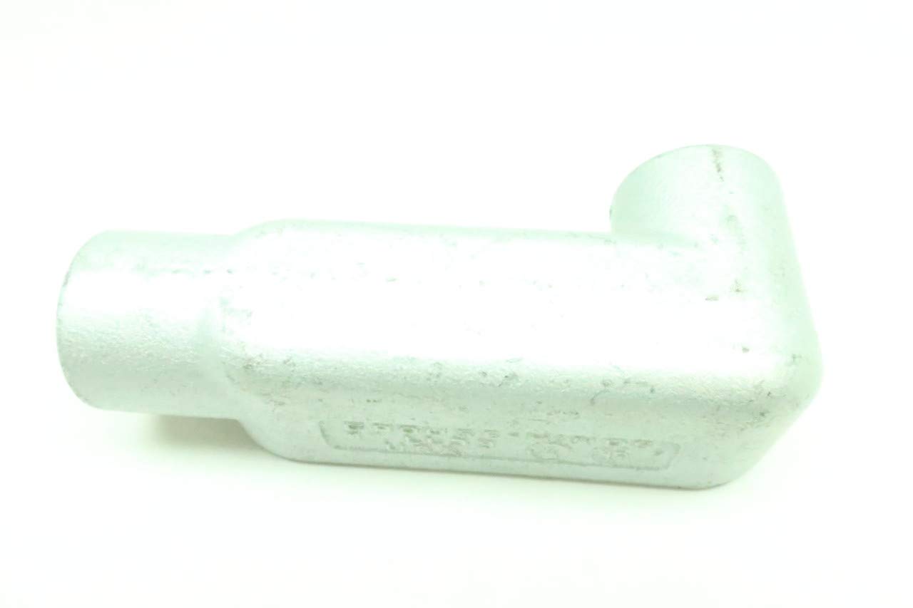 CROUSE HINDS LL38 1 Inch Iron Outlet Body - Heavy Duty Electrical Conduit Fitting for Industrial and Commercial Wiring Applications