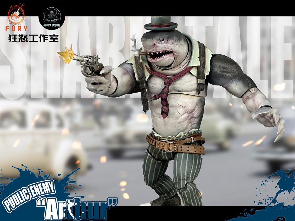 Fury Toys 1/12 Scale 8-Inch Abyss Force Arthur Gypsy Billy Action Figure - Collectible Model for Display, Photography & Cosplay Scenes