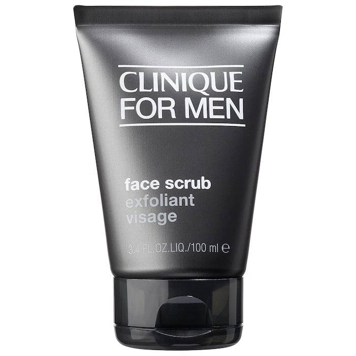 Clinique For Men™ Facial Exfoliator - Gentle Scrub for Smooth Skin | Daily Skincare & Grooming Routine