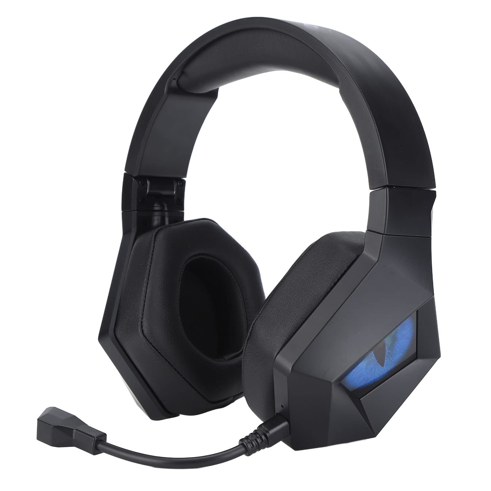Byged Wireless Bluetooth Gaming Headset with Mic - Bluetooth 5.0 HiFi Stereo Sound, Foldable & Portable Over-Ear Headphones with Noise Reduction for PC, Laptop, PS5, Xbox - Perfect for Gaming, Work Calls & Music Listening