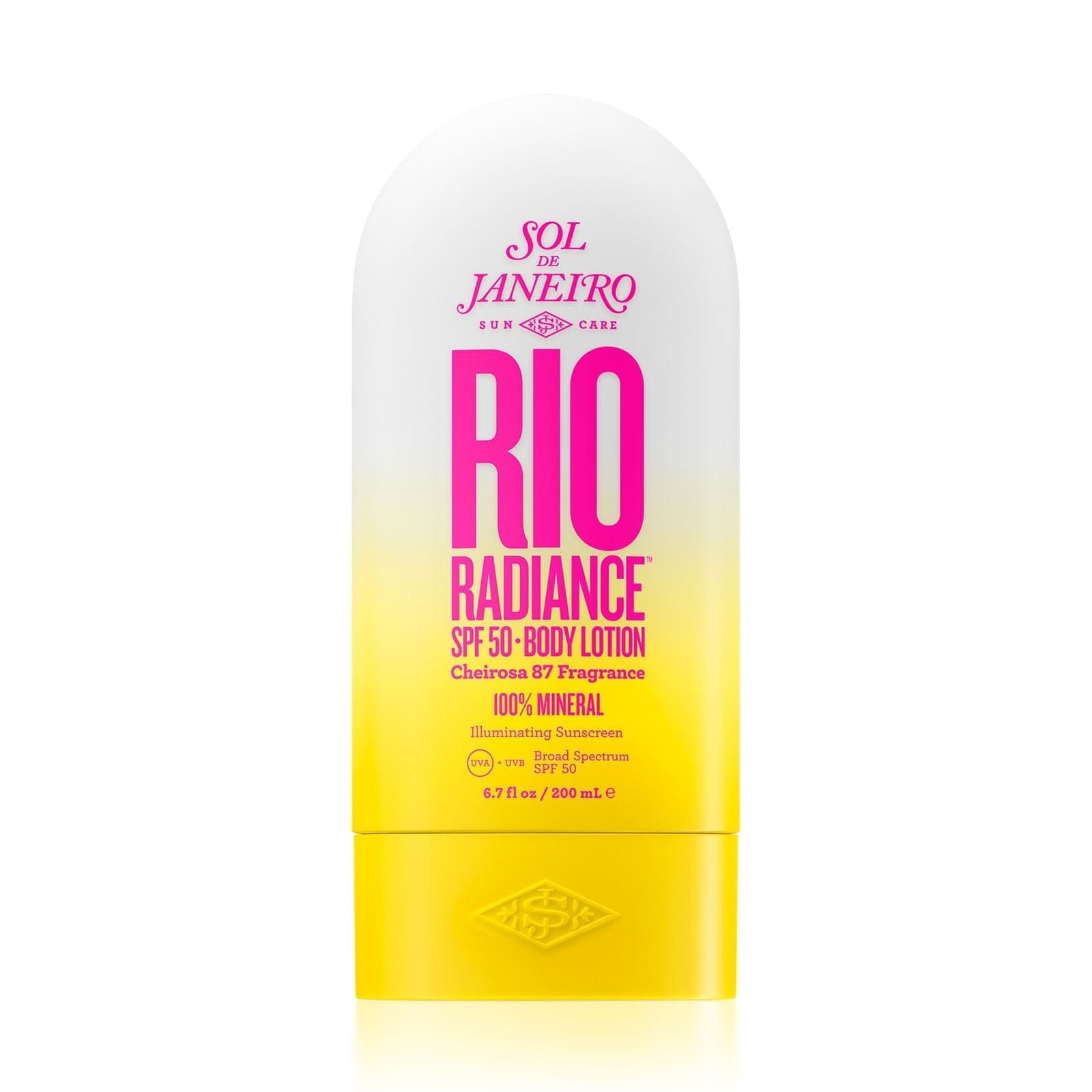 Rio Radiance™ SPF 50 Sunscreen Body Lotion - Broad Spectrum UVA/UVB Protection, Water Resistant, Moisturizing & Nourishing for All Skin Types - Perfect for Beach, Pool & Outdoor Activities