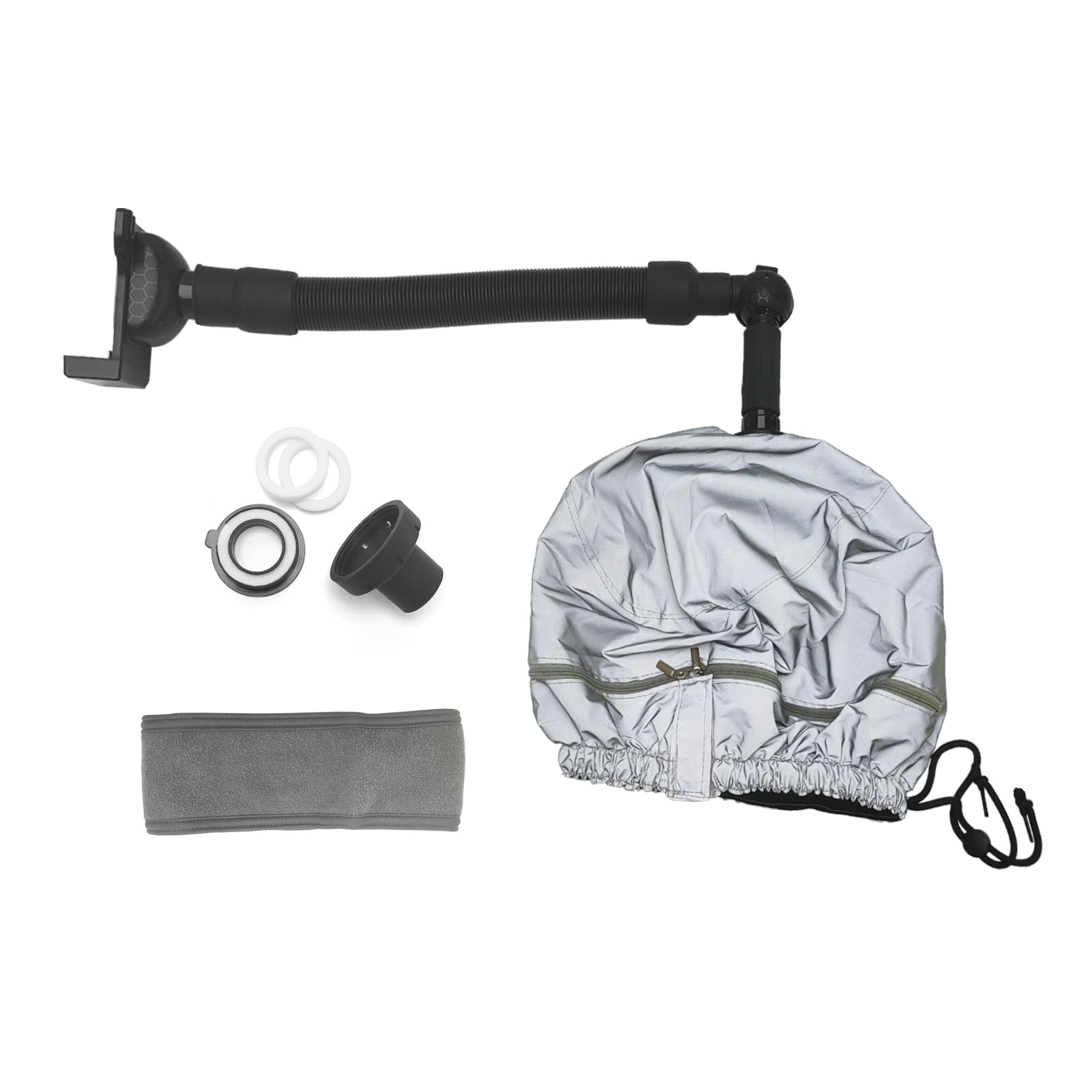 Elitzia Professional Hair Steamer Machine with Waterproof Hood & Telescopic Tube - For Deep Conditioning, Hair Coloring, Styling & Treatment - Perfect for Salon, Home & Professional Hair Care