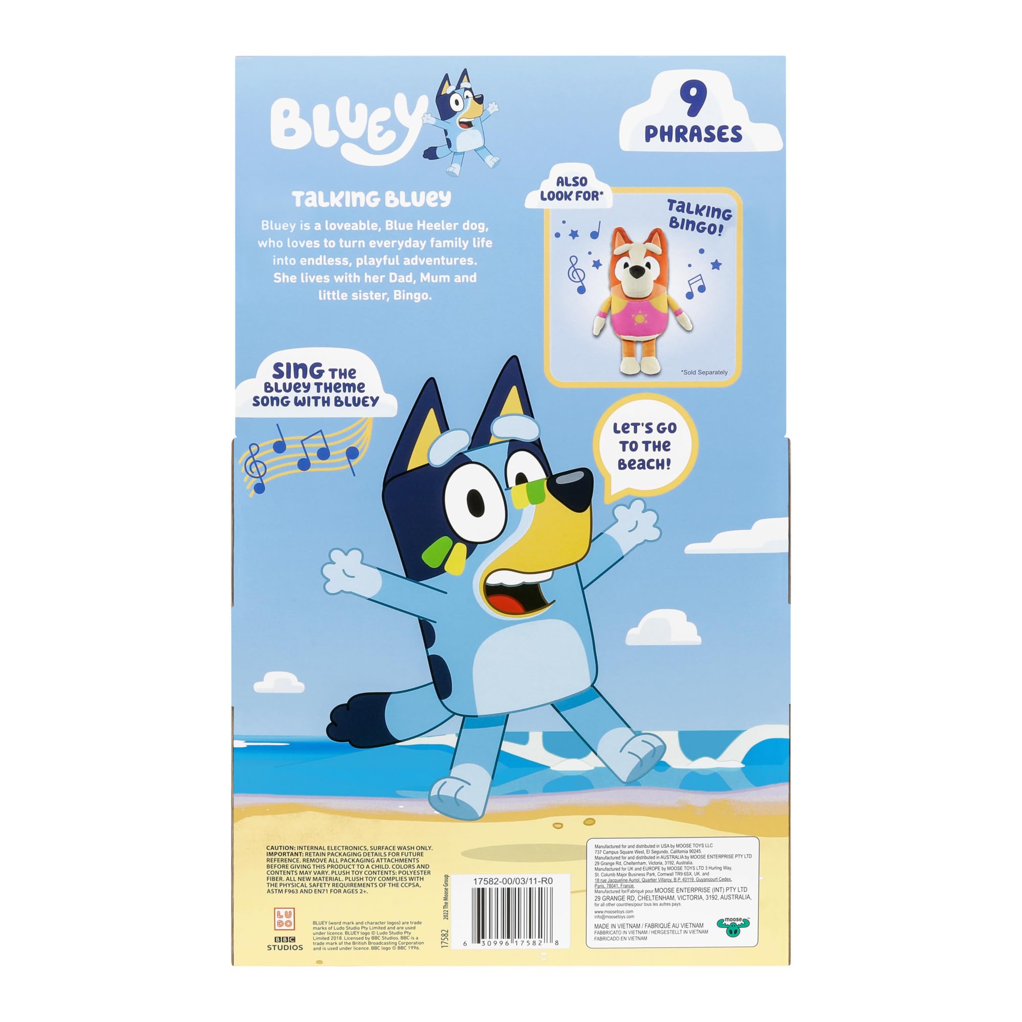 Bluey Talking Beach 13
