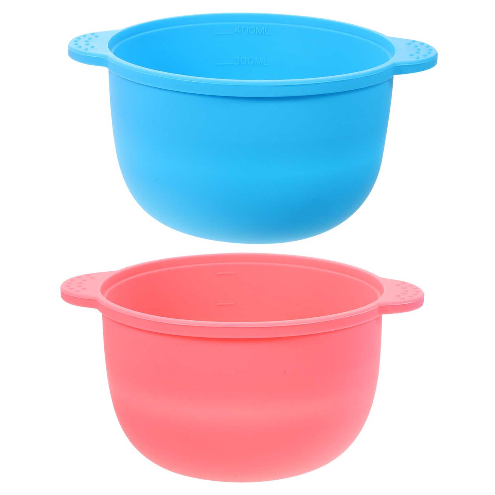 Healeved 2-Pack Removable Wax Warmer Pot with Lid - Professional Depilatory Waxing Bowl for Hair Removal & Candle Wax Melting - Foldable Design for Easy Storage - Perfect for Home Salons & DIY Beauty Treatments