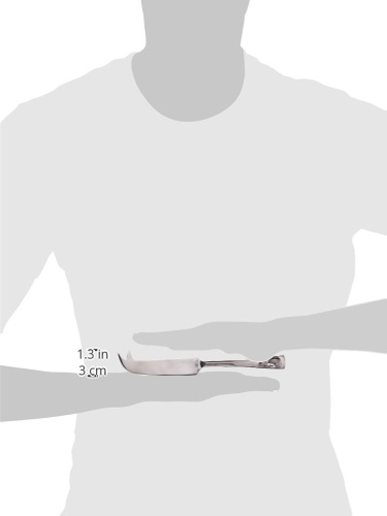 Abbott Collection Stainless Steel Cheese Knife with Mouse Design - Perfect for Cheese Platters, Charcuterie Boards & Wine Pairings