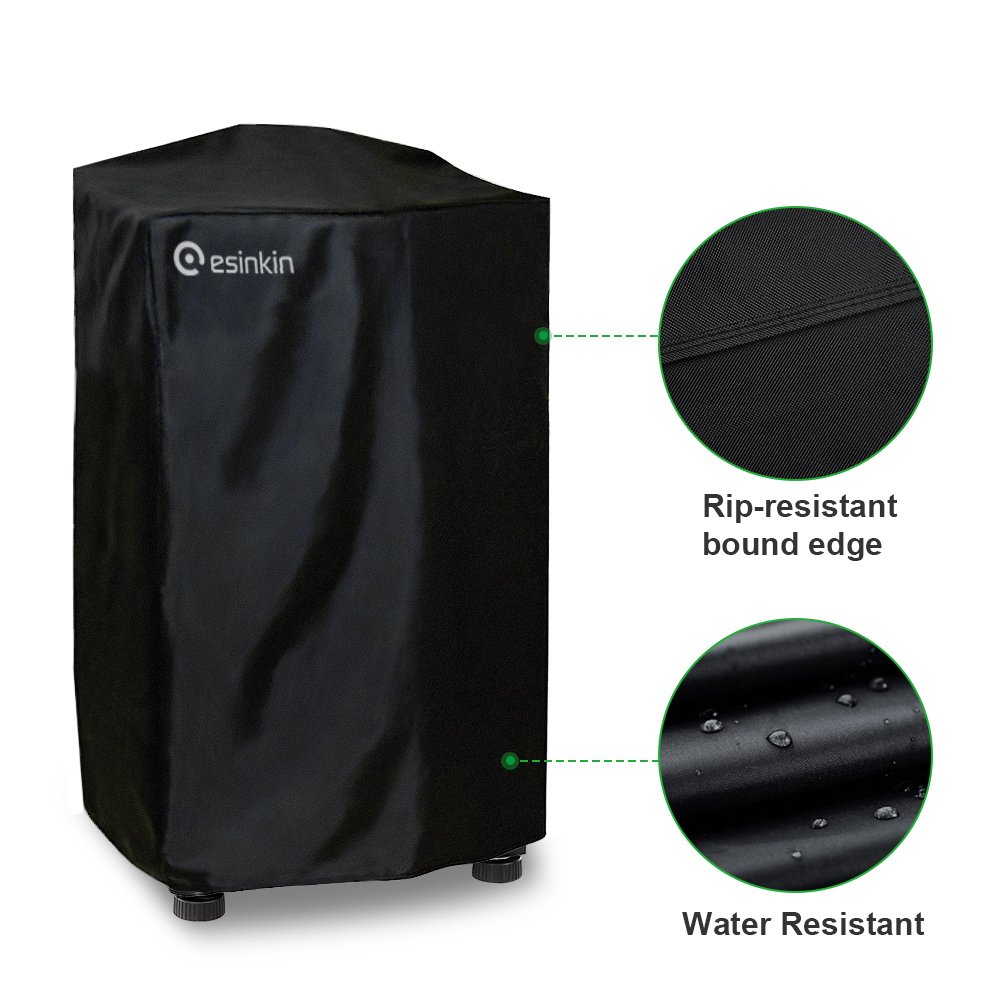 **Esinkin 40-Inch Waterproof Electric Smoker Cover for Masterbuilt 40 Inch Electric Smoker - Durable, Weatherproof, and Easy to Use - Perfect for Outdoor BBQ, Smoking, and Grilling - Black**