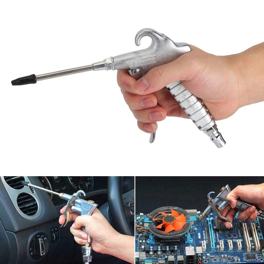 High Pressure Air Blow Gun - Dust Blower Cleaner Tool for Auto, Car, Workshop & Electronics with Quick Connect Fitting - Perfect for Cleaning Hard-to-Reach Areas, Machinery & DIY Projects
