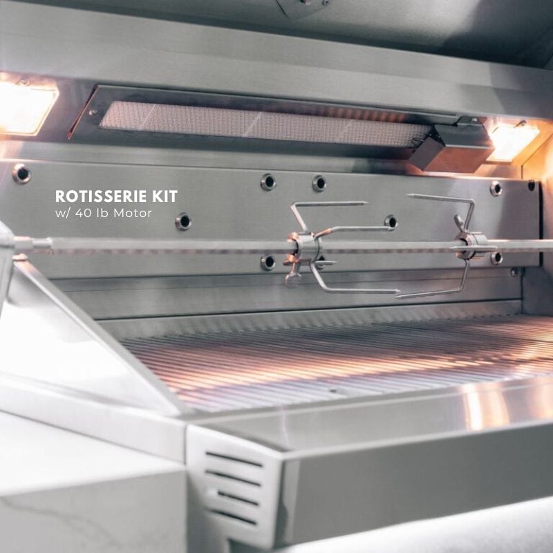 Summerset QUEST 30 Built-In Natural Gas Grill - Outdoor Kitchen BBQ Grill with Stainless Steel Burners - Perfect for Backyard, Patio, and Poolside Cooking