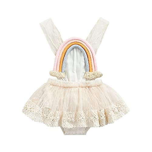 Rainbow- Sleeveless Beige