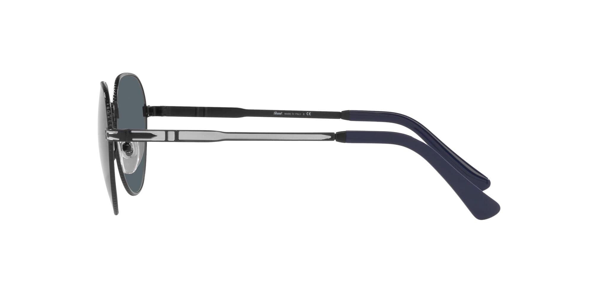Persol PO2486S Hexagonal Sunglasses for Men & Women - Classic Retro Style UV Protection Shades for Driving, Travel & Outdoor Activities