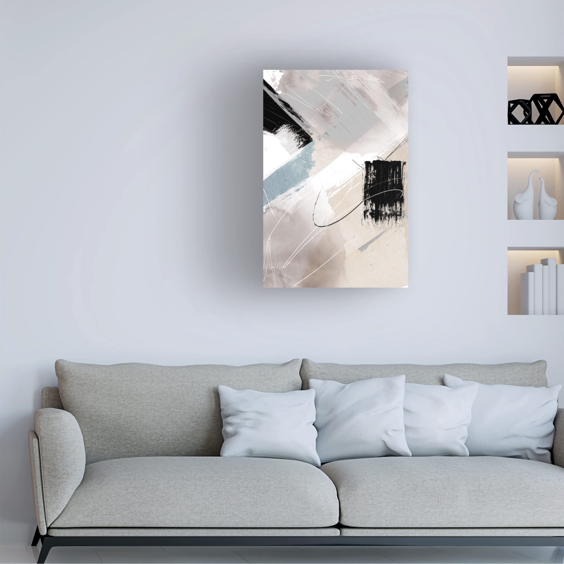 Trademark Fine Art 'Protective Nature 2' Canvas Wall Art by Louis Duncan He - Nature Inspired Home Decor for Living Room, Bedroom & Office