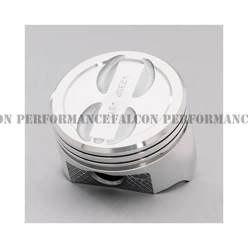 Chevy 350 5.7L Engine Rebuild Kit - High Performance Dish Top Pistons, Piston Rings, Timing Set & Oil Pump (Fits 1967-1979 Models) - Perfect for Classic Car Restoration & Engine Overhaul Projects