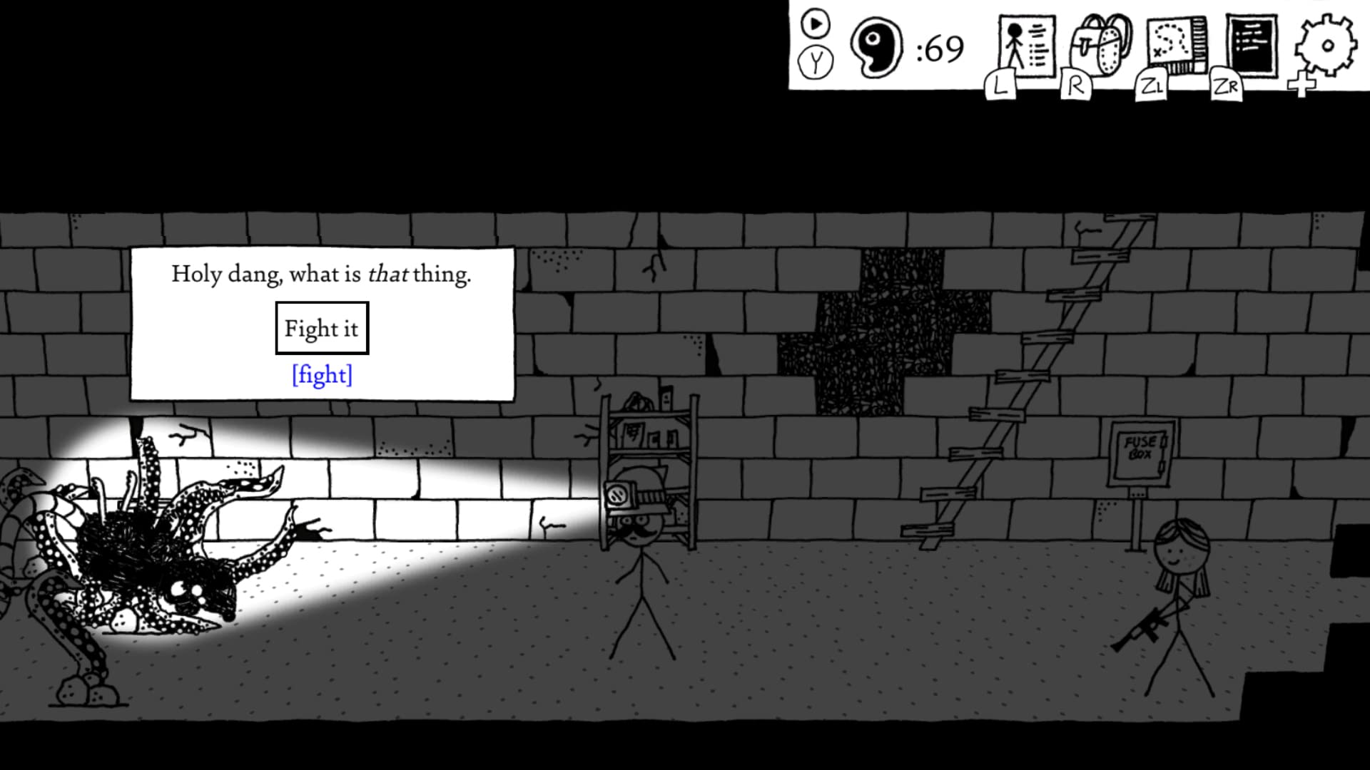 Shadows Over Loathing Collector's Edition - Nintendo Switch Game | RPG Adventure for Adults & Teens | Perfect for Gaming Nights & Travel Entertainment