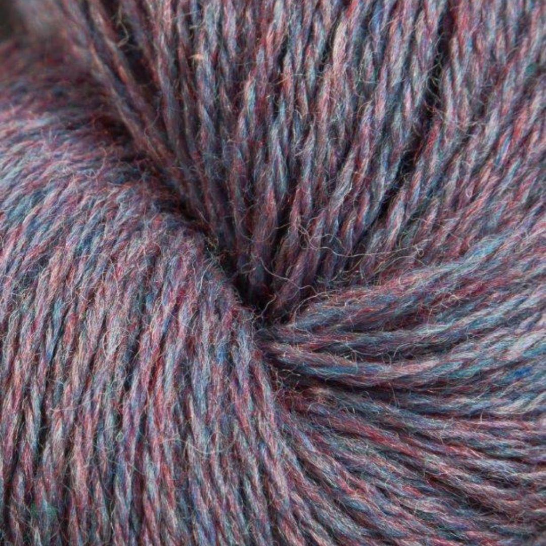 5 Skeins Heather Line Yarn - 3/8 Sport Weight, 830 Yards Total - Soft Blended Wool for Knitting & Crocheting - Perfect for Scarves, Hats & DIY Crafts