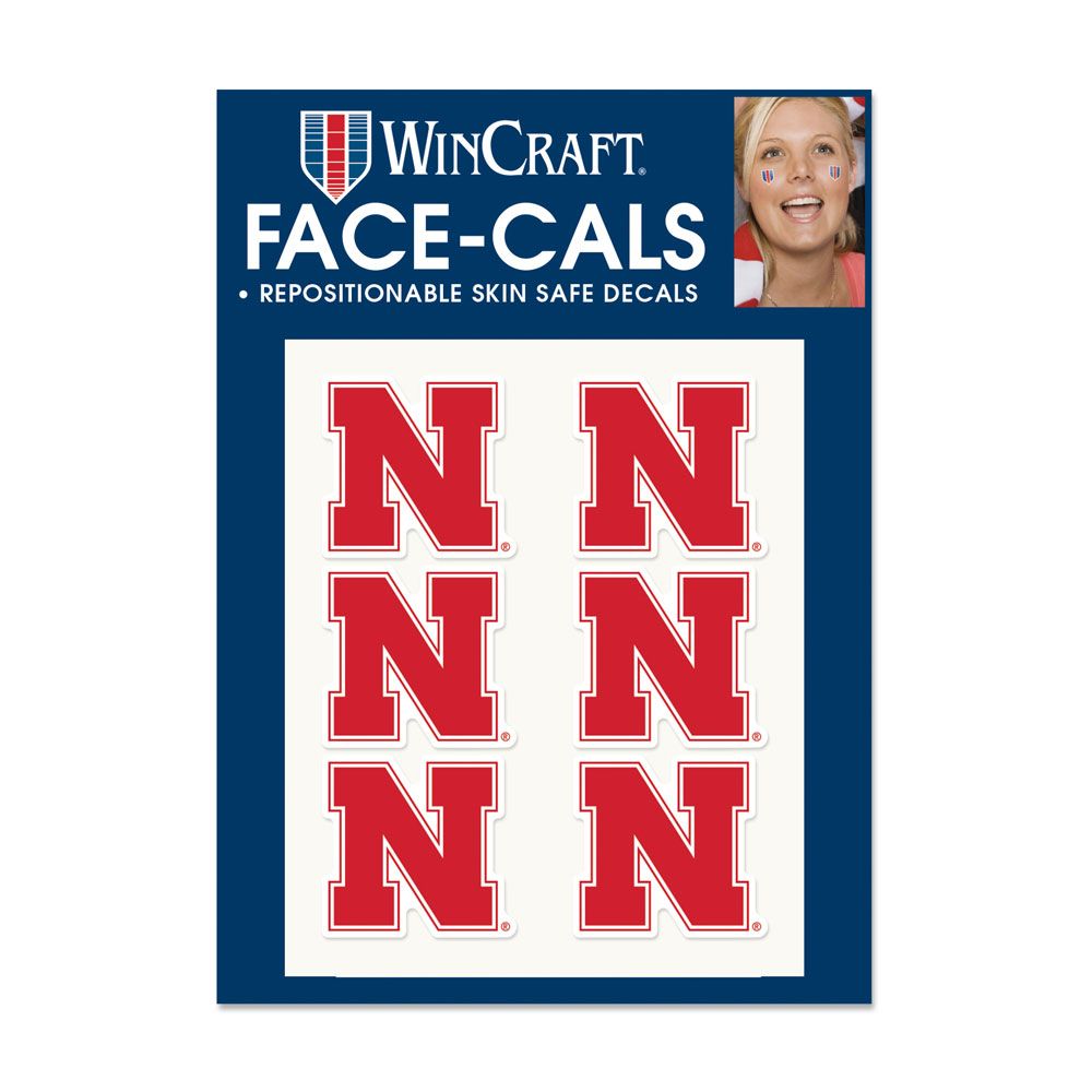 Nebraska Huskers Face Cals - Official NCAA College Football Jersey for Men & Women - Perfect for Game Day, Tailgating, and Fan Support