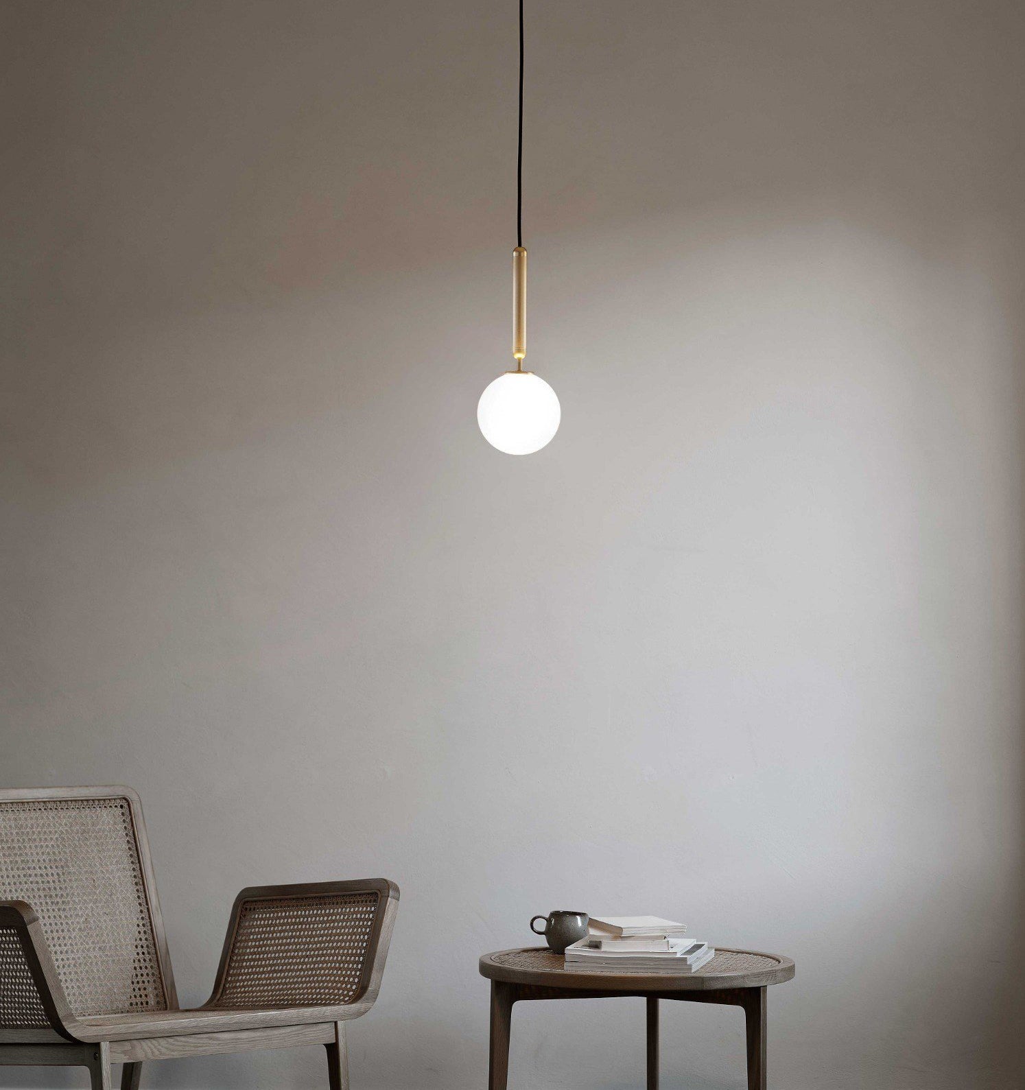 Elysian Glow Pendant Swag Light - Modern Adjustable Hanging Chandelier for Bedroom, Living Room & Dining Room Decor | Dimmable LED Lighting Fixture for Home & Office