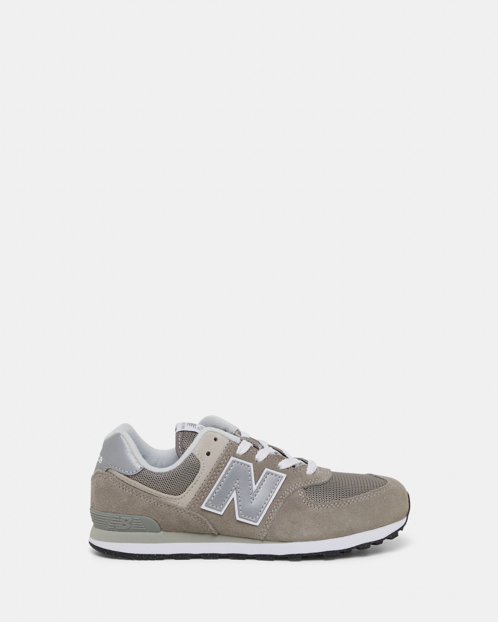 New Balance 574 V1 Sneakers for Kids - Grey with Laces | Comfortable School Shoes for Boys & Girls | Perfect for Running, Walking & Casual Wear